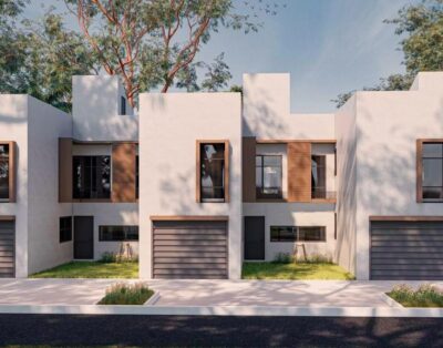 Off-plan project of 3 townhouses, ideally located on the John Kennedy Avenue at FLOREAL